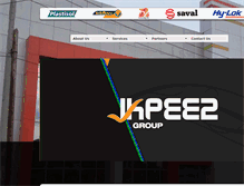 Tablet Screenshot of jkpeezgroup.com